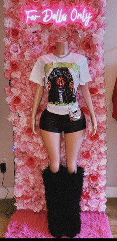 For Dolls Only Statement Fur Boots **LIMITED SIZES AVAILABLE***RUN SMALL SIZE UP