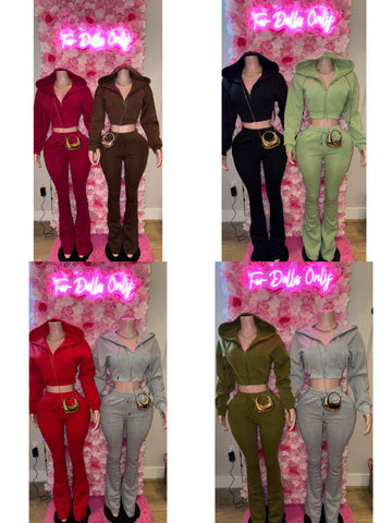 BASIC STACKED JOGGING SUIT