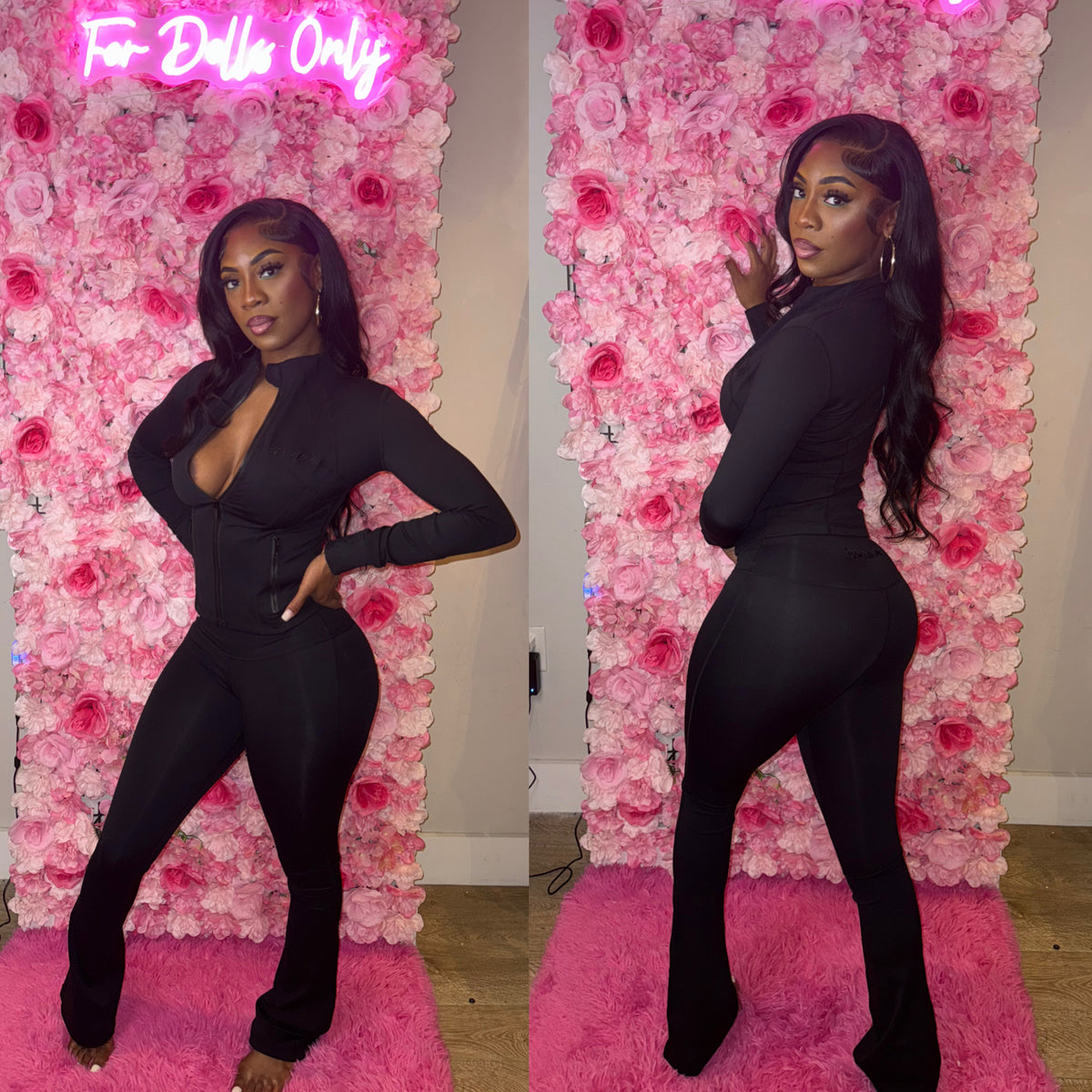 DOLLUXE FIT XS-XL🩷🩶🤎🖤