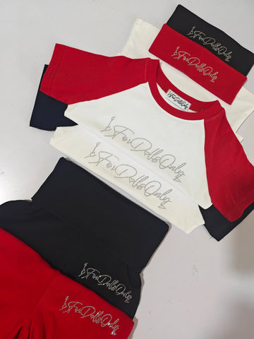 IT Doll Athleisure Three-Piece Set XS-XL Headband Included