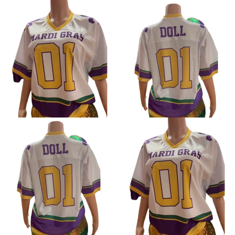Mardi Gras Doll Jersey