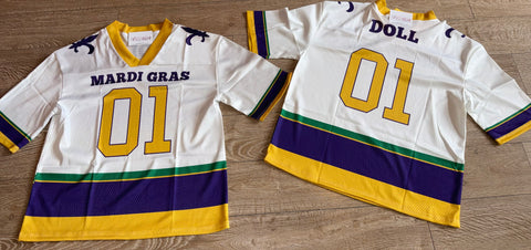 Mardi Gras Doll Jersey