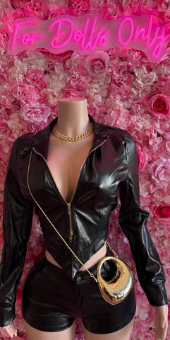 Late Night Pu Leather Set**SMALL-XL