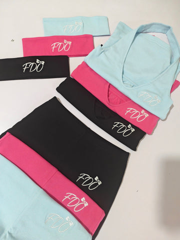 FDO Ultimate Baddie Capri Set XS-XL HEADBAND INCLUDED