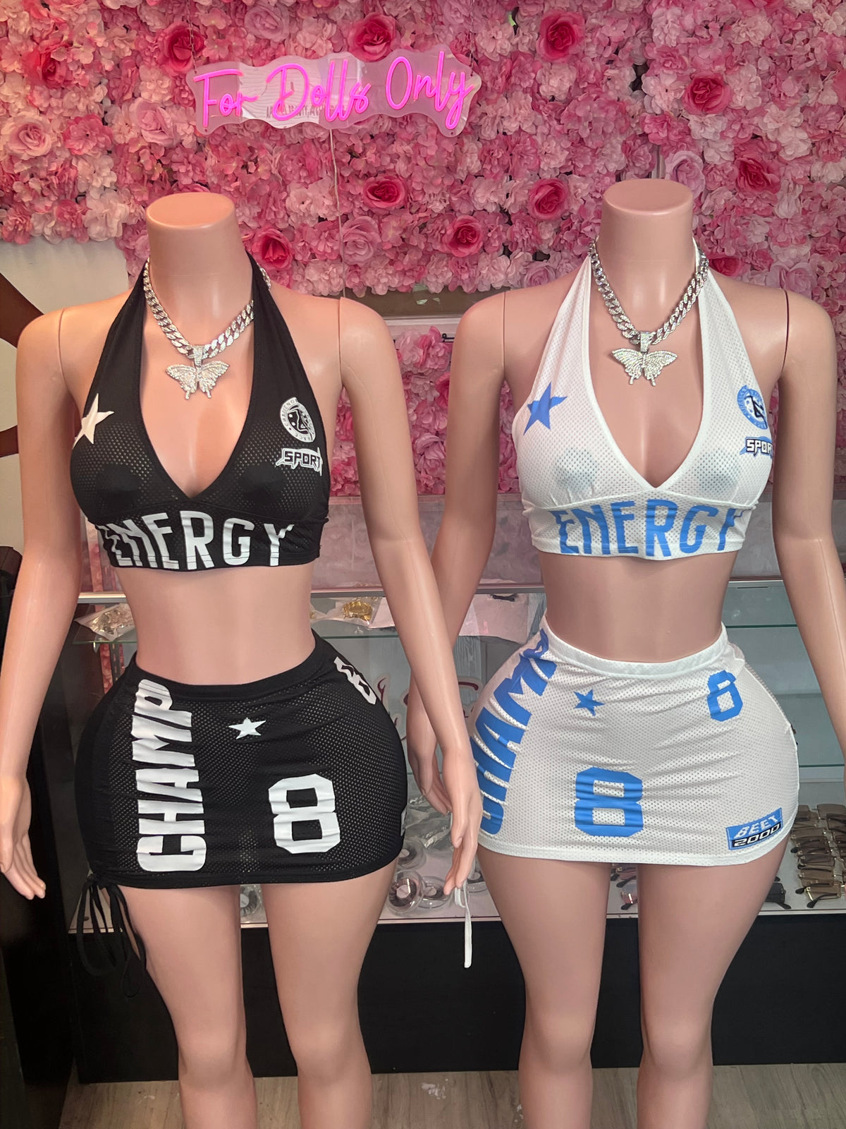 Champ Jersey Skirt Set