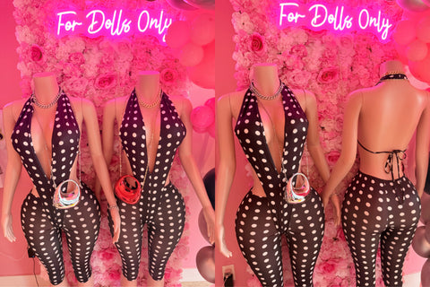 Body Polka Dot Jumpsuit