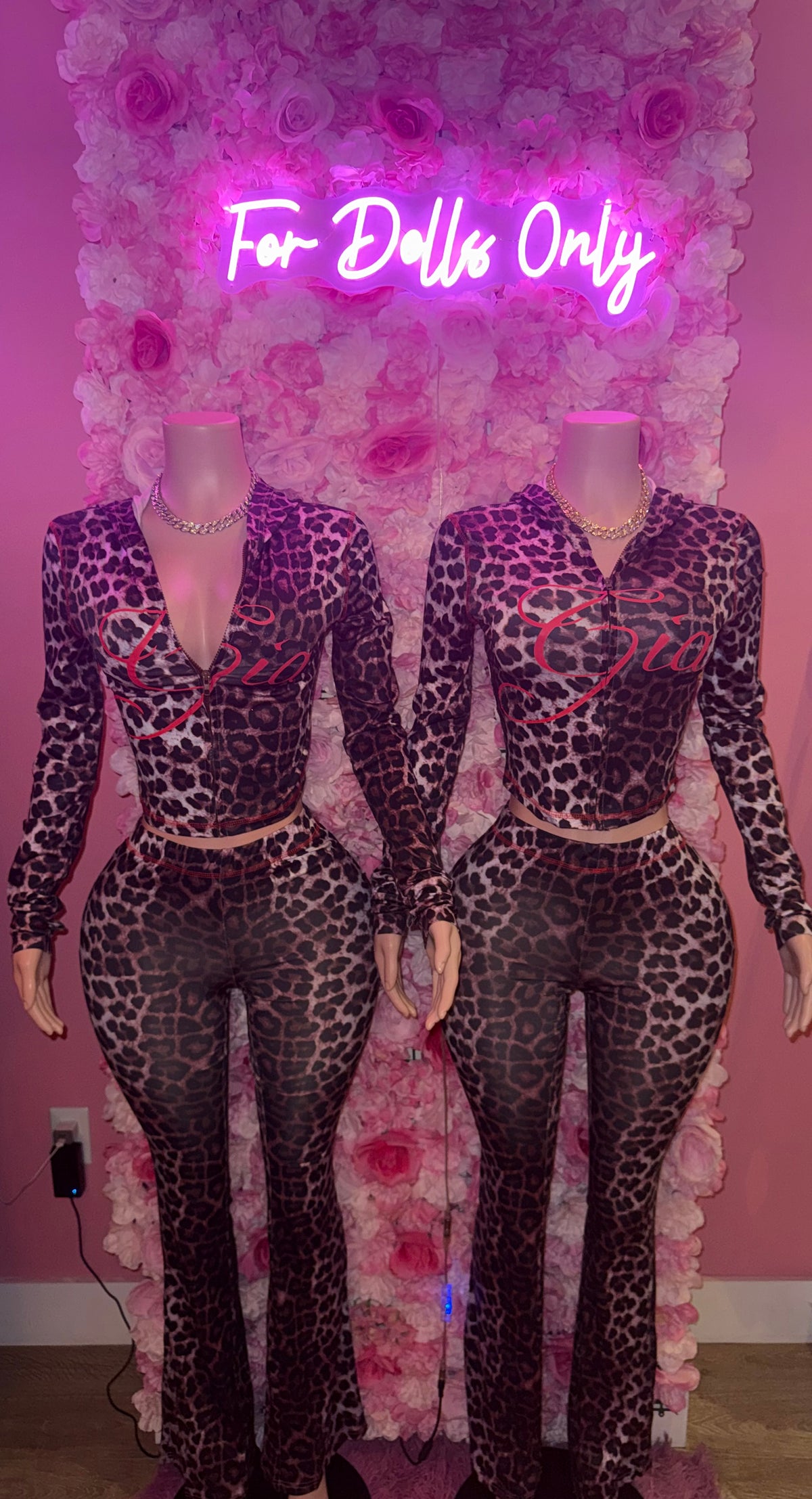 GIAA Leopard Jogging Suit SMALL-XL