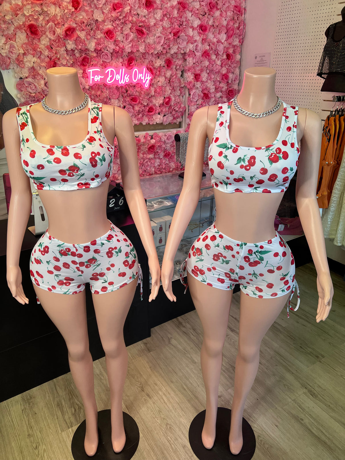 Cherry Short Set