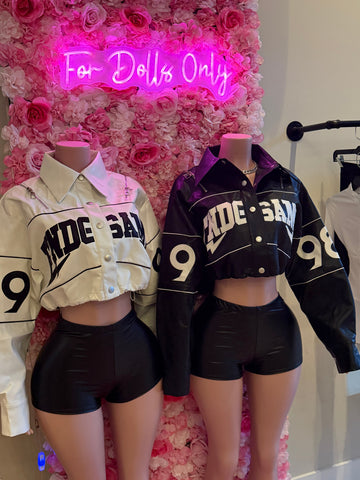 Pu Leather Shorts