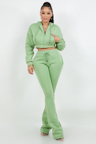 BASIC STACKED JOGGING SUIT