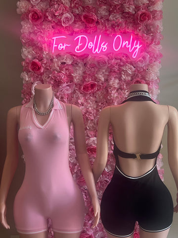 For Dolls Only Out Of Your League Romper XS-LARGE