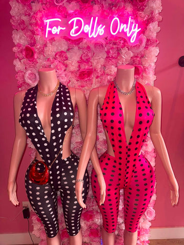 Body Polka Dot Jumpsuit