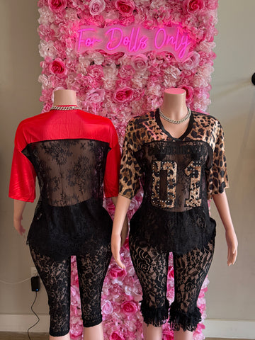 Authentic Oversized Lace Jersey
