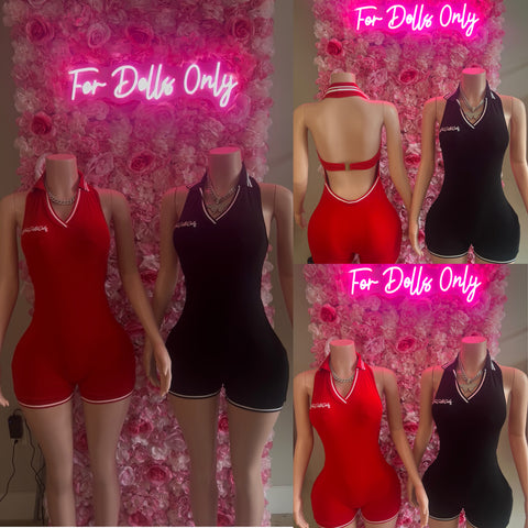 For Dolls Only Out Of Your League Romper XS-LARGE