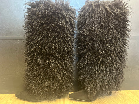 Who’s That Girl Faux Fur Boots-
