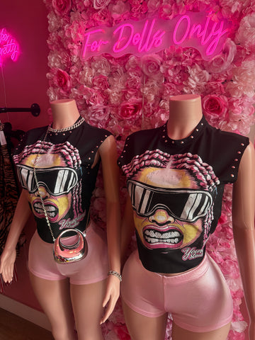 Motocross Studded Graphic Tee SMALL-XL