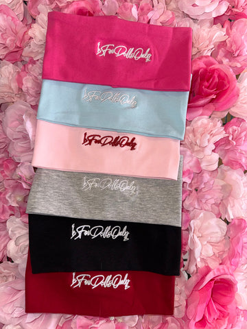 FOR DOLLS ONLY SIGNATURE LOGO HEADBANDS