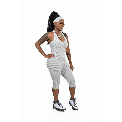 FDO Ultimate Baddie Capri Set 2.0 with headband included