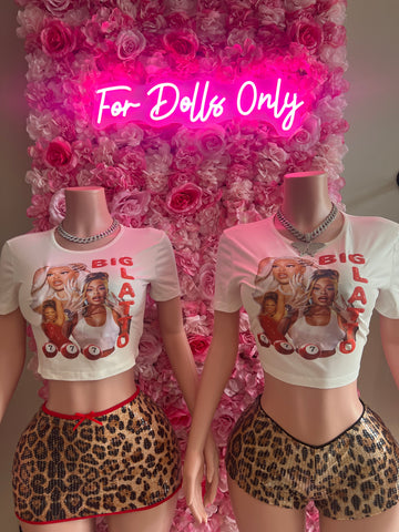 777 Cropped Graphic Tee