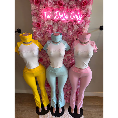 IT Doll Athleisure Three-Piece Set XS-XL Headband Included