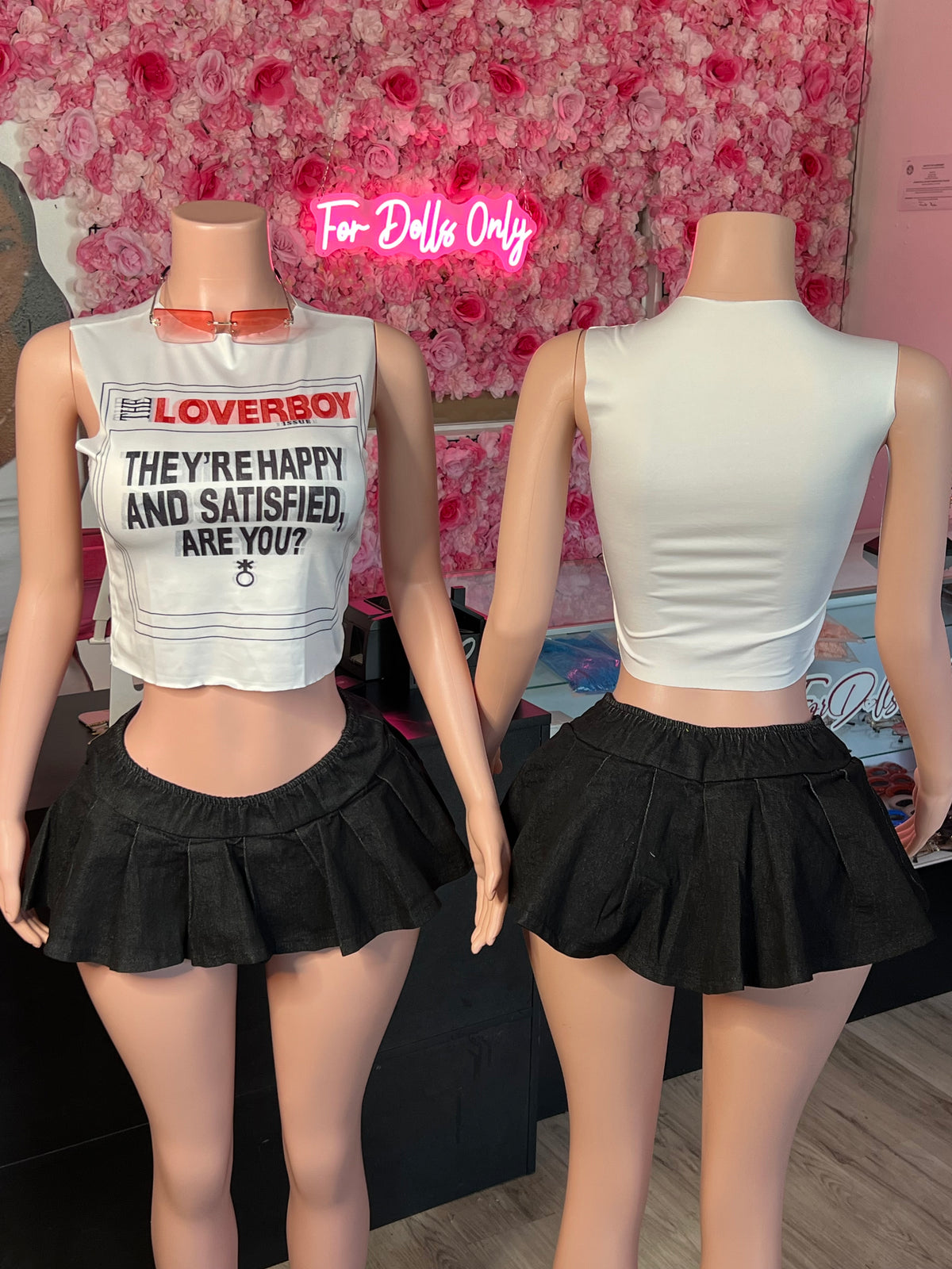 LoverBoy Graphic Crop Top