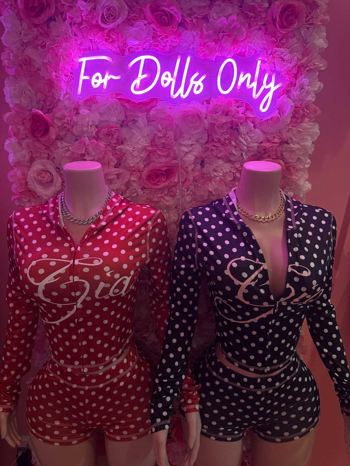 GIAA Polka Dot Short Set small-XL