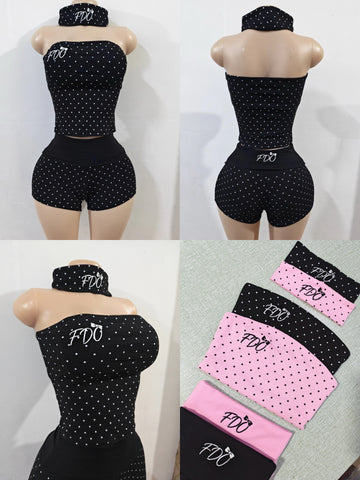 Polka Dolly Short Set By For Dolls Only