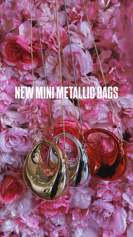 MINI METALLIC BAG PURSE