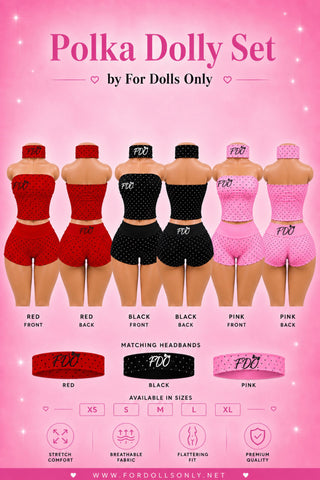Polka Dolly Short Set By For Dolls Only
