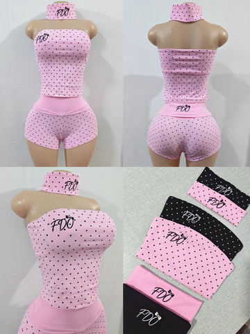 Polka Dolly Short Set By For Dolls Only