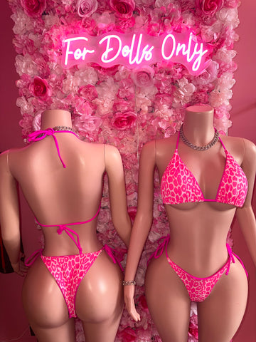 Cheetah Doll Bikini