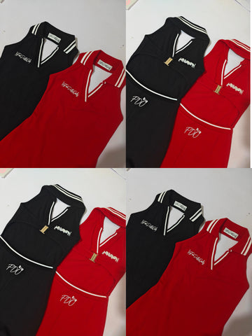 Out Of Your League Romper by For Dolls Only XS-LARGE- logo on front and back