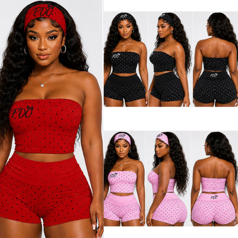 Polka Dolly Short Set By For Dolls Only