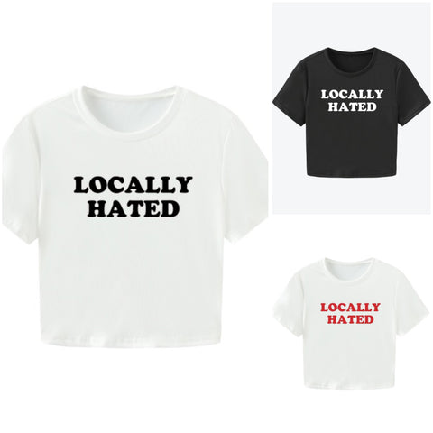 Locally Hated Crop Top *SMALL-XL