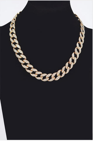 GOLD Cuban Link Chain Necklace