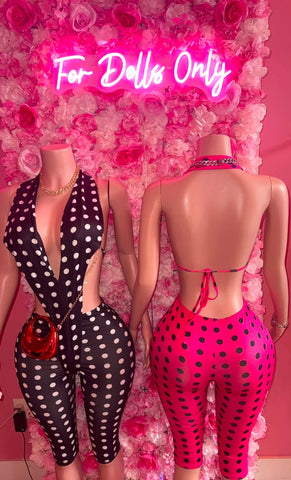 Body Polka Dot Jumpsuit