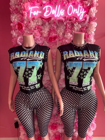 Motorcross Studded Graphic Tee SMALL-XL