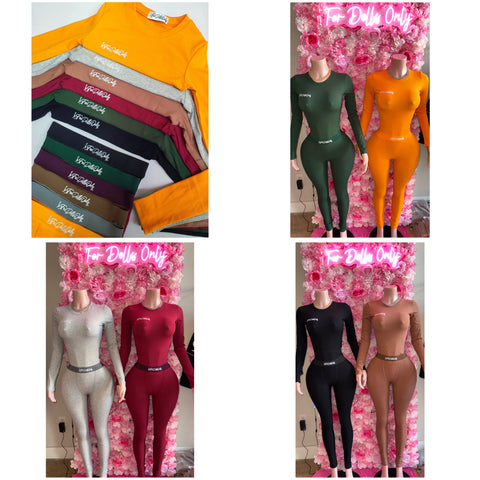 Everyday Wear Sets **XS-XL 🧡🩶🤎❤️💚🖤