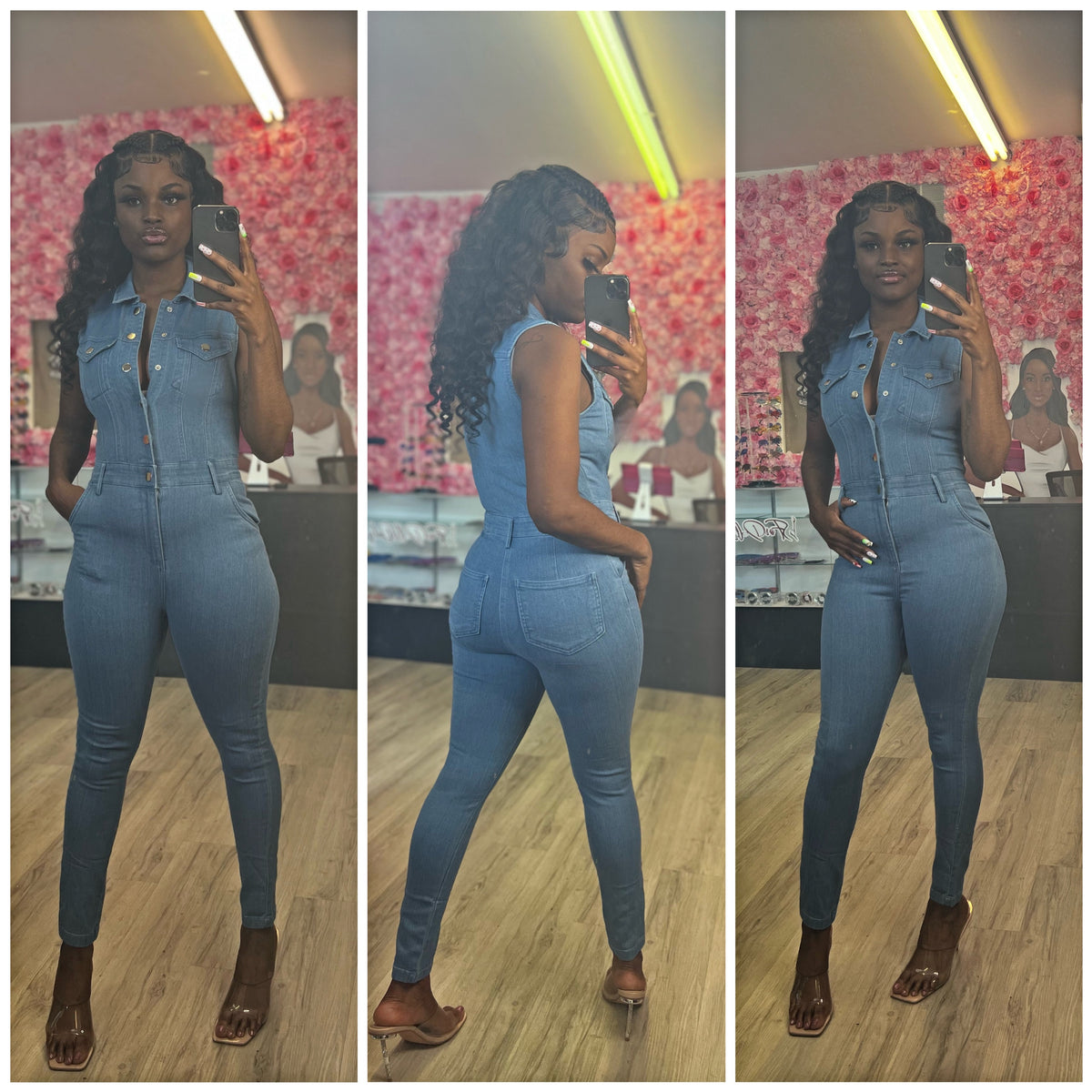 Denim Jumpsuit