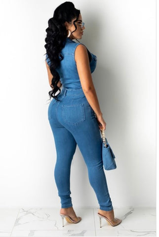 Denim Jumpsuit