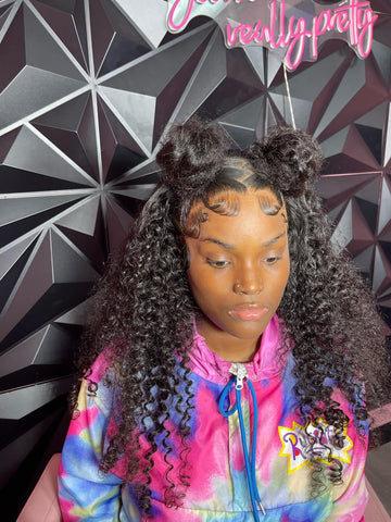 Water wave 13x4 HD Lace Frontal Wig