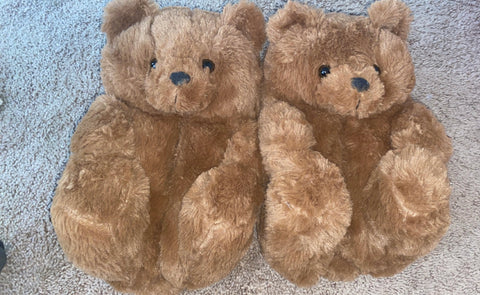 Teddy Bear Slippers